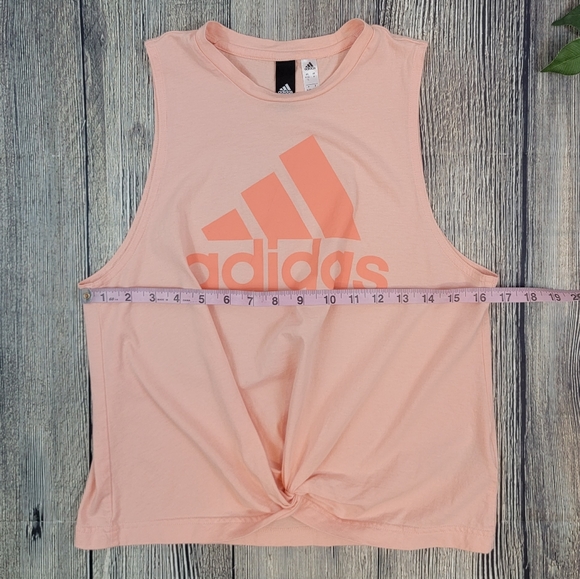 Adidas Knotted Front Tank Top - Picture 8 of 10